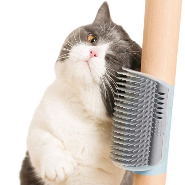 Pets Corner Massage Comb Grey