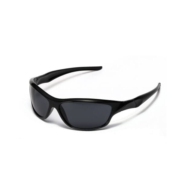 Cyber Futuristic Sunglasses Various Colors - Bright black