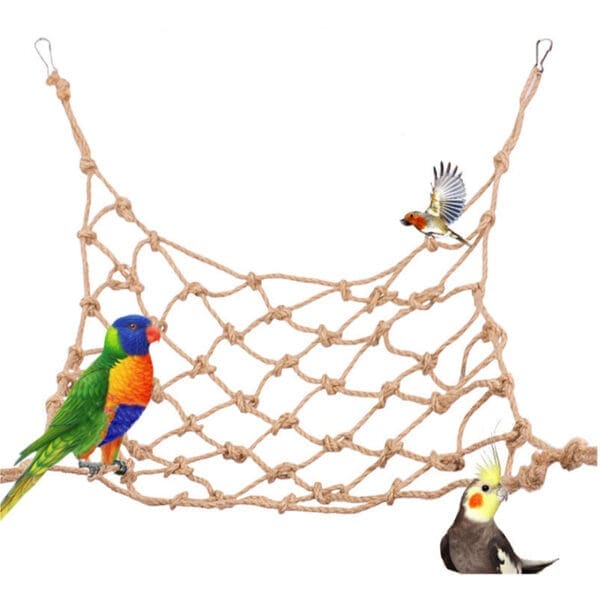 Thick Rope 40x40cm Parrot Climbing Net