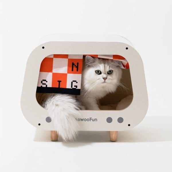 Mewoofun Wood Indoor Cat Shelter Various Models - QM008