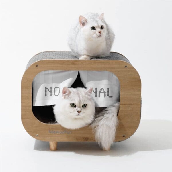 Mewoofun Wood Indoor Cat Shelter Various Models - QM011