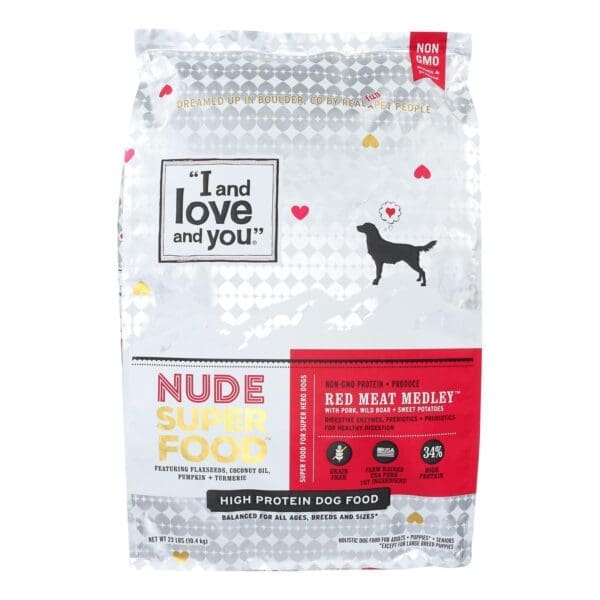 I And Love And You Dog Kibble Red Meat