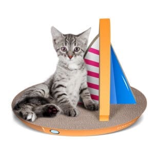 Cat Condo Scratcher Post Sailboat Shape