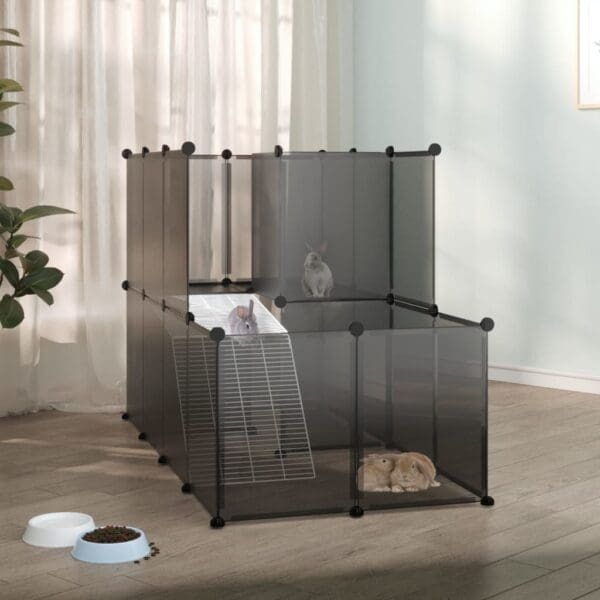 Small Animal Cage Black