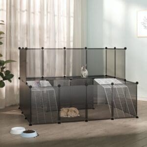 Small Animal Cage Black