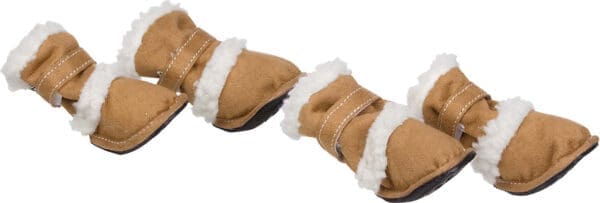 Shearling Duggz Pet Shoes X-Large X-Small Large Medium Small - small