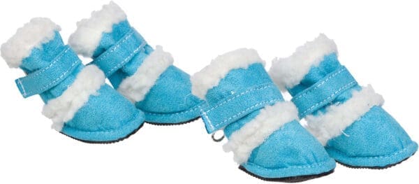 Shearling Duggz Pet Shoes Large Medium Small X-Small - X-Small