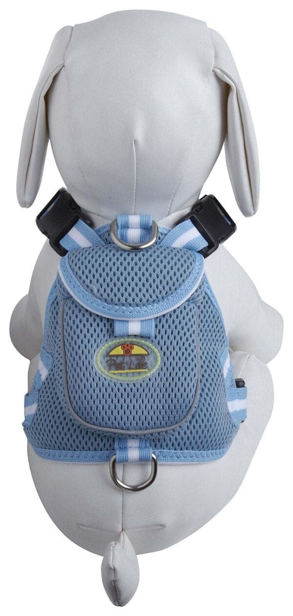 Mesh Pet Harness With Pouch Small Large Medium - Large