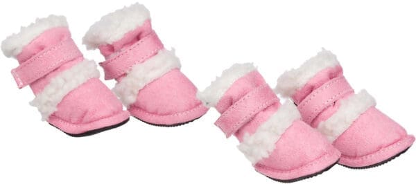 Shearling Duggz Pet Shoes Large Medium Small X-Small