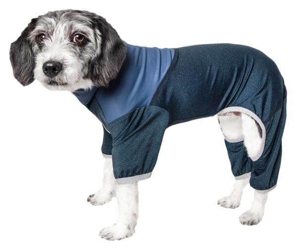 Pet Life Active Embarker Full Body Warm Up Brown Black Blue Teal Green Large Medium X-Small X-Large Small - Teal X-Small