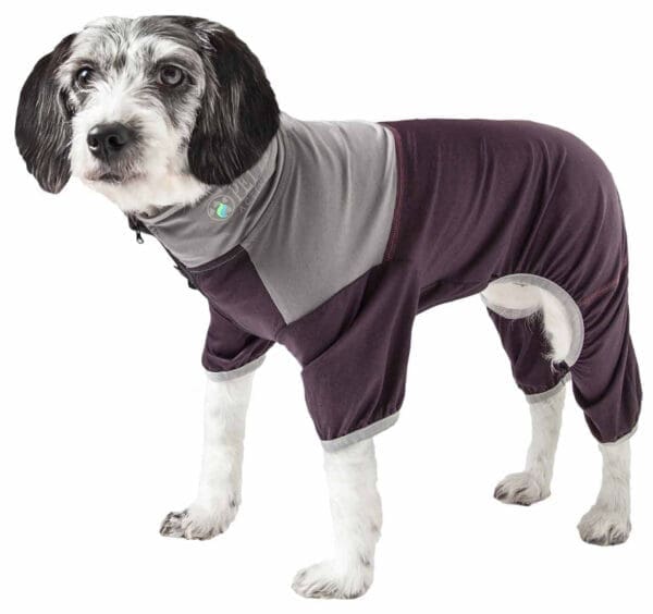 Pet Life Active Embarker Full Body Warm Up Brown Black Blue Teal Green Large Medium X-Small X-Large Small - Brown Medium