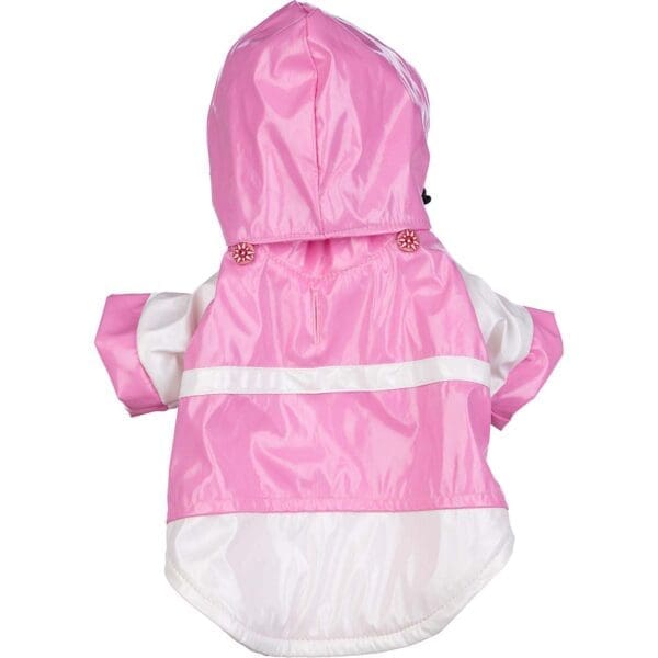 Two-Tone PVC Waterproof Pet Raincoat Medium, Small, X-Small - Image 3