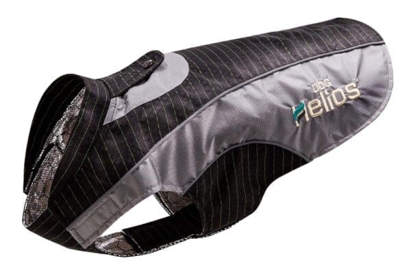 Dog Helios Reflecta-Bolt Waterproof Pet Coat Hot Pink - Purple Black - Grey Small Medium X-Large Large X-Small - Black Grey small