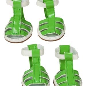 Buckle-Supportive Waterproof Pet Sandals Set of 4 X-Small Large Small Medium - X-Small