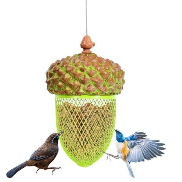 Squirrel-Proof Bird Feeder Green B