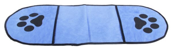 Pet Life Dry-Aid Microfiber Pet Towel Khaki-Green Blue Purple - BLUE