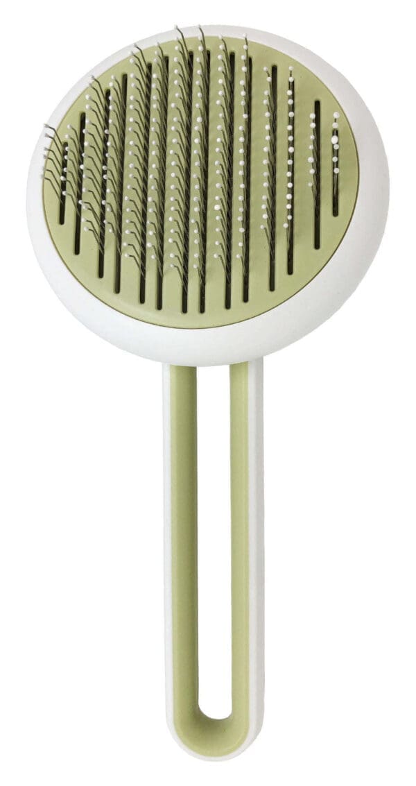 Concepto Modern Pet Deshedder Comb Pink Green Blue - Green