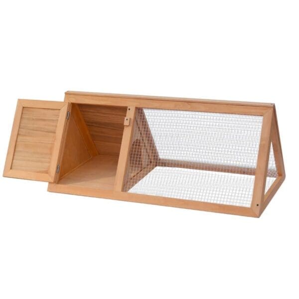 Animal Rabbit Cage Wood Brown