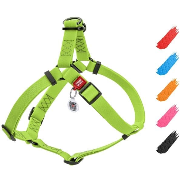 Waterproof Dog Harness Adjustable Green