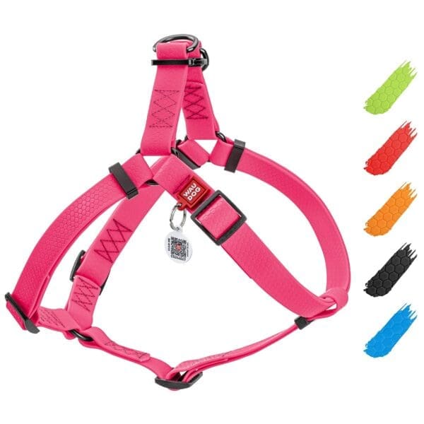 Waterproof Dog Harness Pink S Size