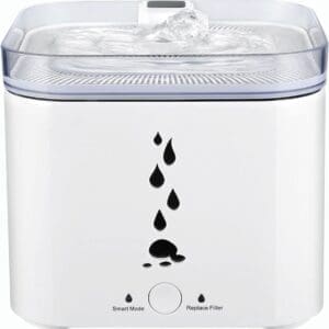 Pet Water Fountain White