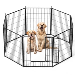 Dog Playpen Indoor Outdoor 32 Height 8 Panels