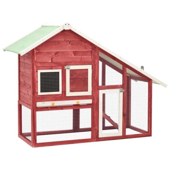 Rabbit Hutch Red Solid Firwood