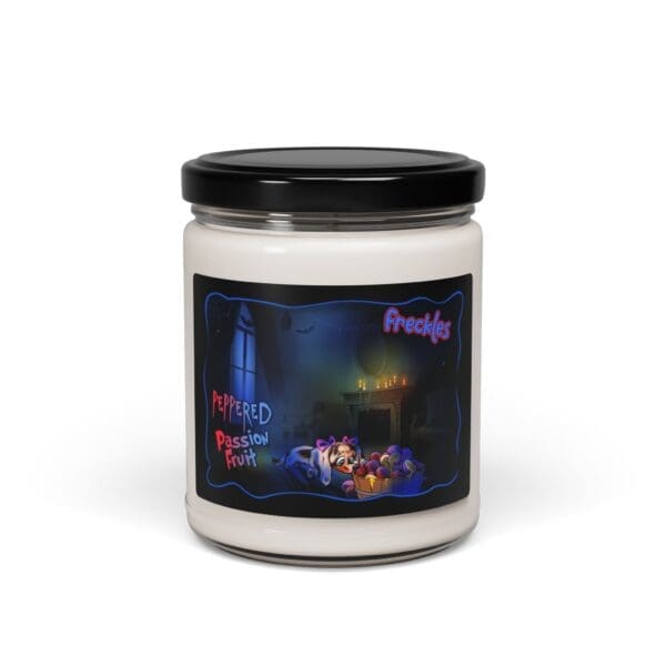 Enchanting Peppered Passionfruit Candle Perfect for Halloween Décor and Dachshund Gifts - Image 2