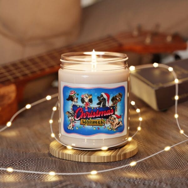 Christmas Edition - Fat Willy Squad's Clean Warmth Scented Soy Candle - 9oz